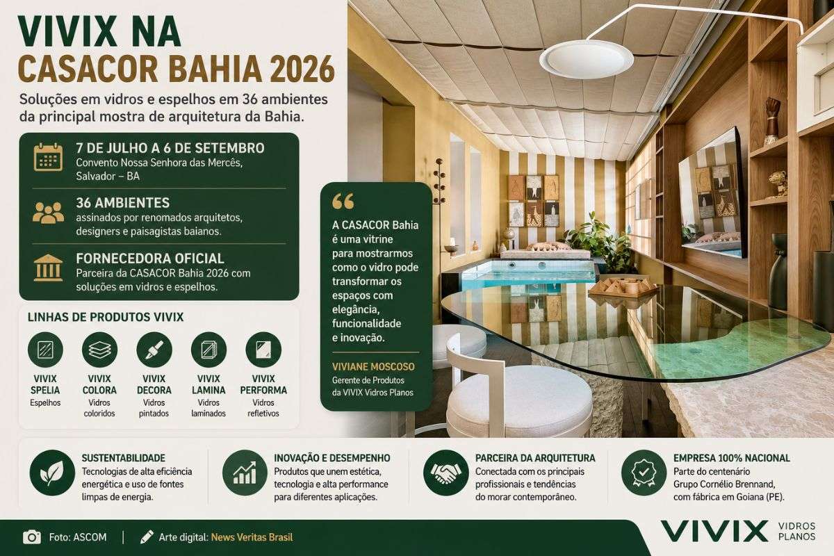 Fornecedora oficial da mostra, empresa participa da edição realizada em Salvador com produtos aplicados em projetos de arquitetos, designers de interiores e paisagistas.