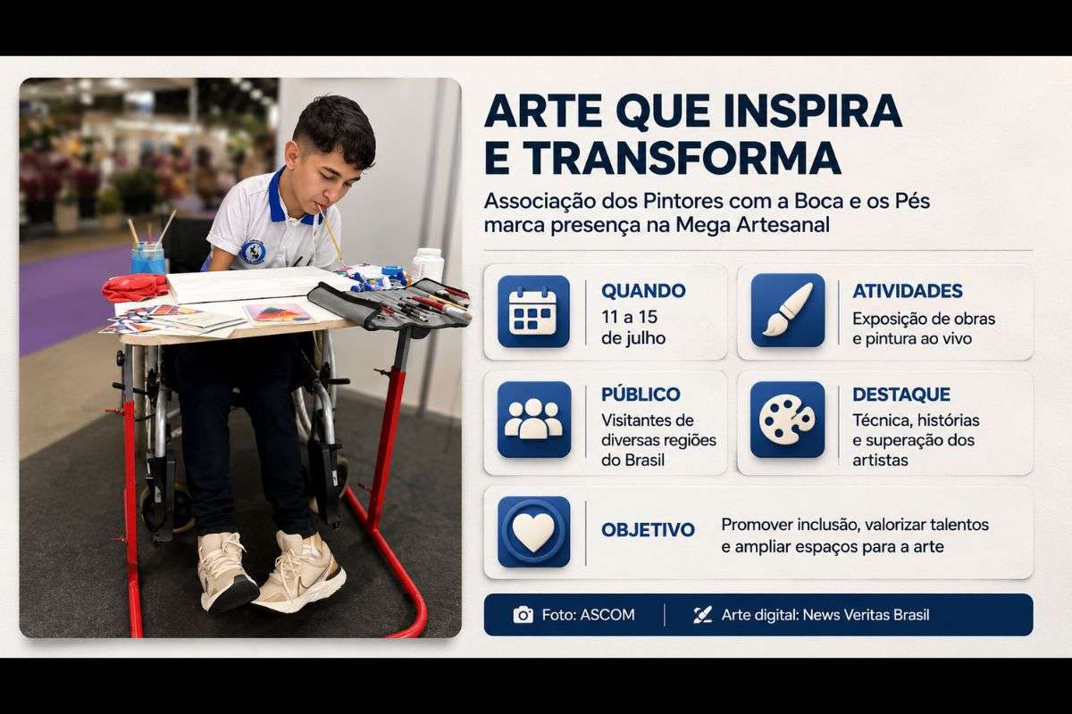 Participação aproximou visitantes do trabalho desenvolvido por artistas da Associação durante a maior feira de artesanato e arte da América Latina.