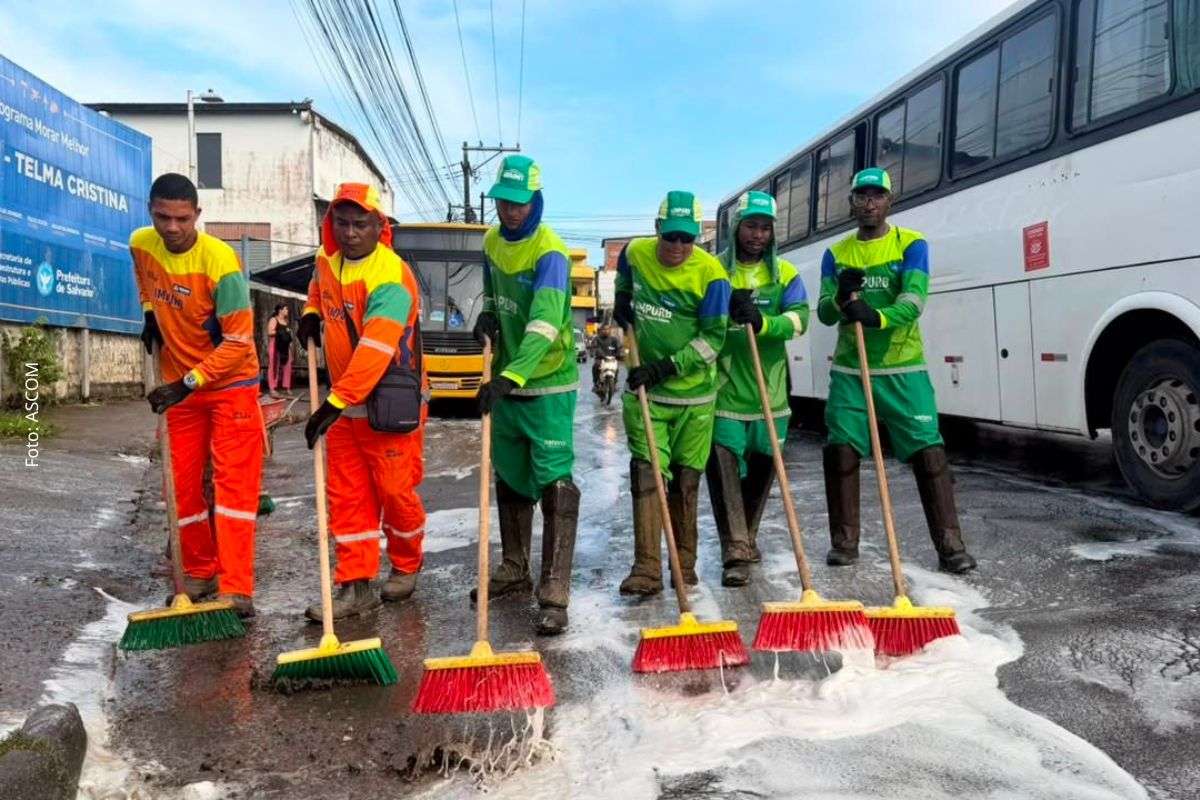 Operação Bairro no Grau em Salvador reforça limpeza urbana com Bota Fora, combate ao descarte irregular e prevenção às arboviroses em Paripe