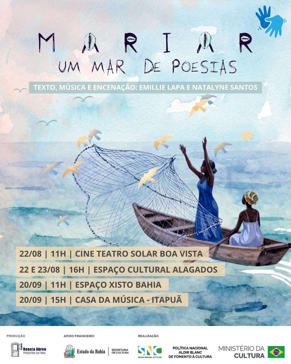 Espetáculo “Mariar – Um Mar de Poesias”