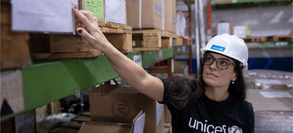 Logística humanitária do Unicef busca enviar suprimentos a zonas de crise em até 72 horas