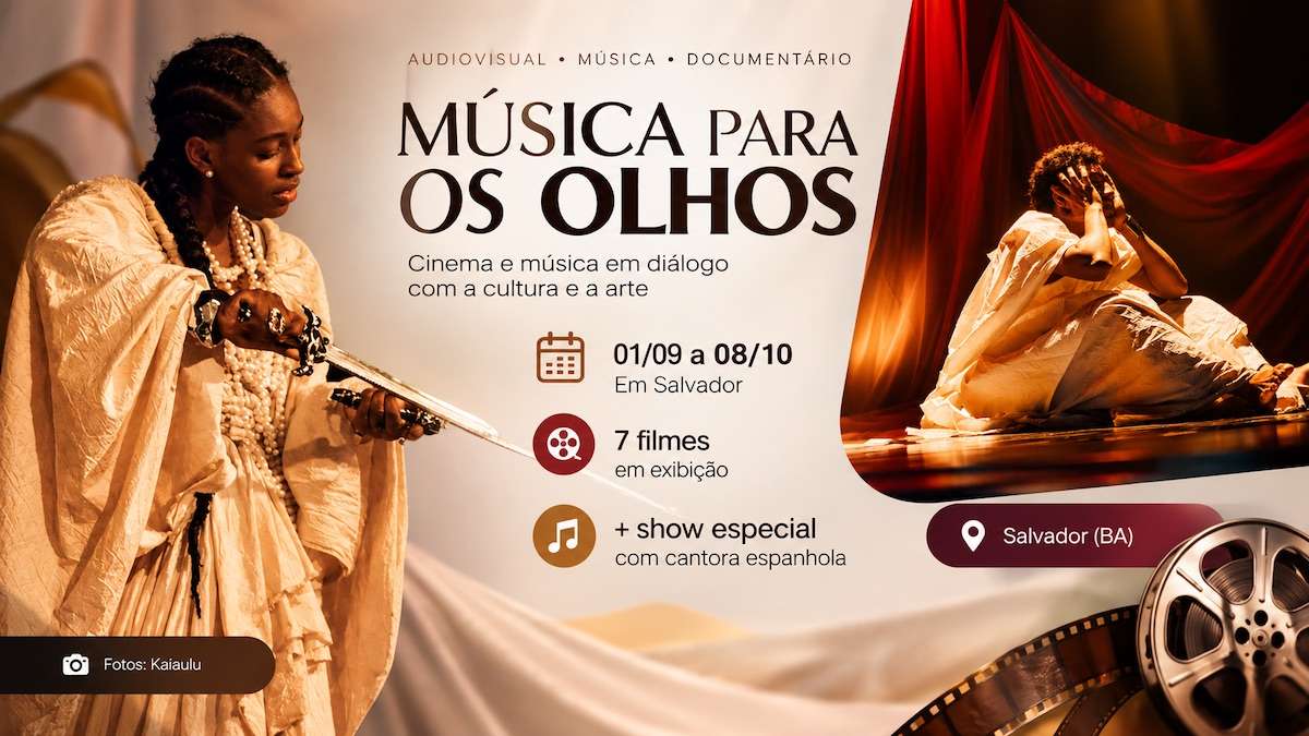 O Centro Cultural Ensaio apresenta “Lady Macbeth – Página 1606 do Livro…” neste sábado (26/09/2026), às 19h, no Teatro FARESI, em Salvador. A montagem é dirigida por Fábio Tavares e tem Arthur Celis, Guto Barbosa e Natália Britto no elenco. Dez por cento dos ingressos são destinados gratuitamente a estudantes de escolas de teatro, mediante solicitação pelo Instagram da produção e enquanto houver disponibilidade.