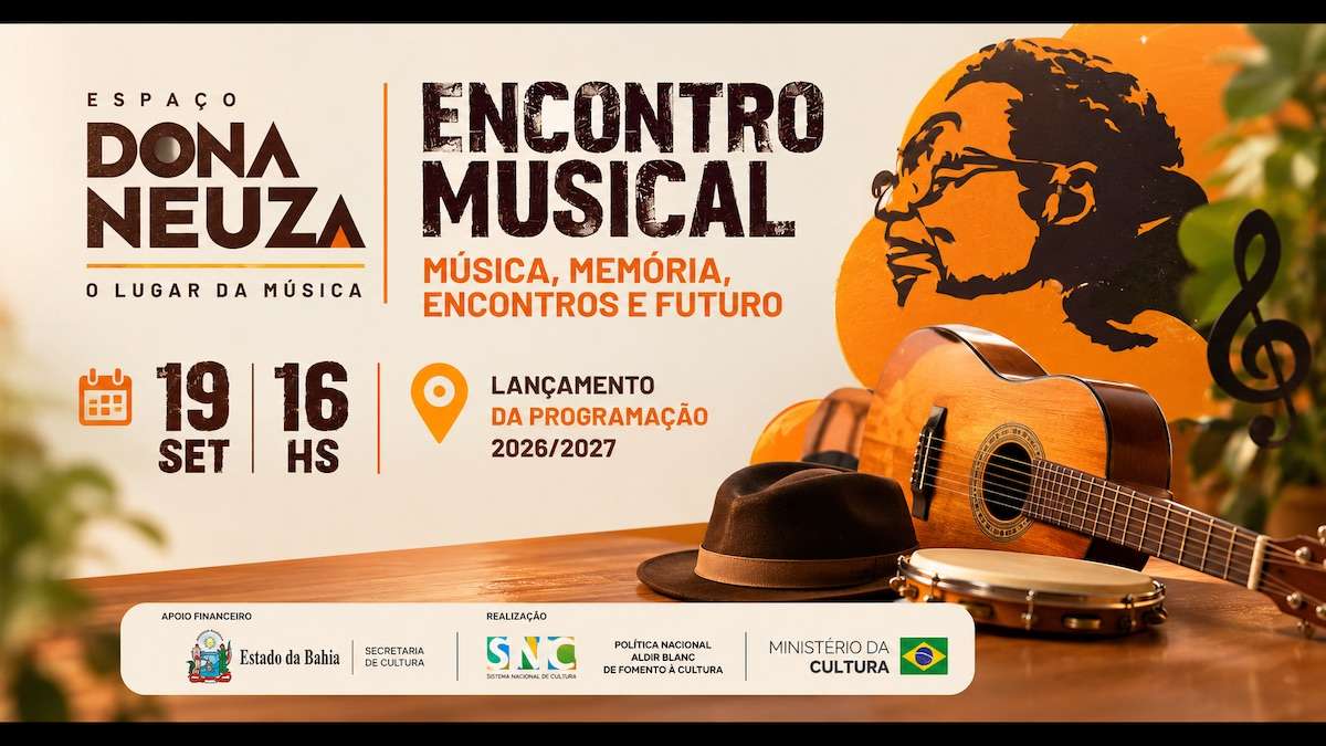 Espaço Cultural Dona Neuza lança programação 2026/2027 em Salvador