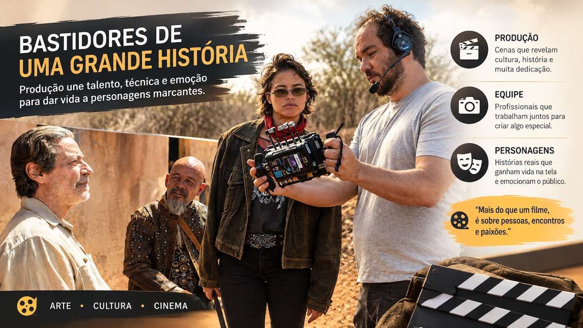 Tempo à Faca, de Ruy Guerra e Diogo Oliveira, chega ao Festival do Rio após gravações em Juazeiro e Petrolina