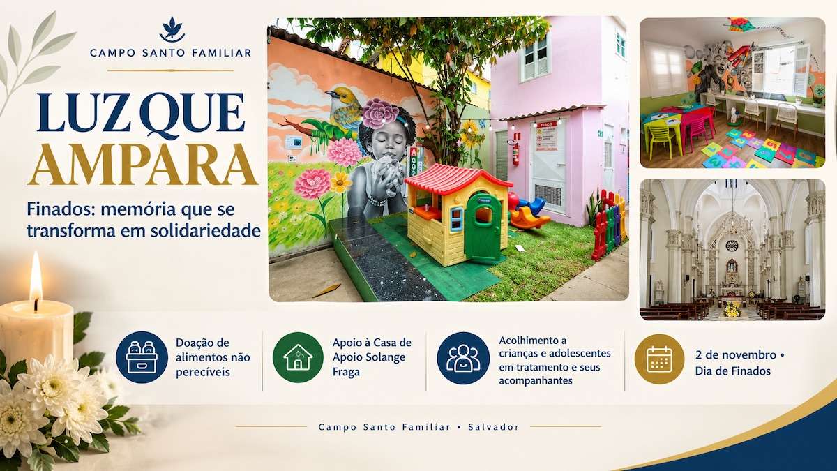 Campo Santo Familiar lança campanha de Finados