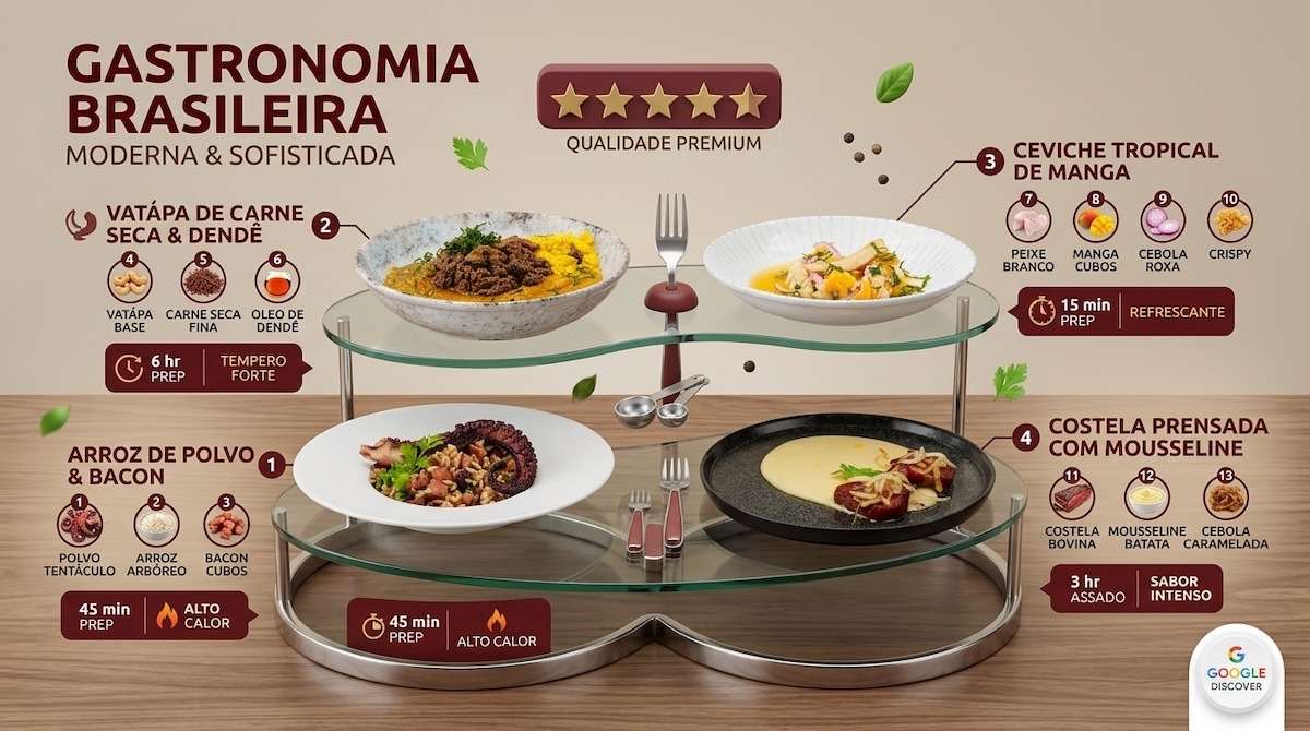 Jota Gastronomia leva sabores de 11 estados ao menu da 28ª Salvador Restaurant Week