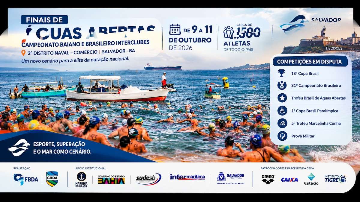 Salvador recebe finais de Águas Abertas com cerca de 1.500 atletas no 2º Distrito Naval