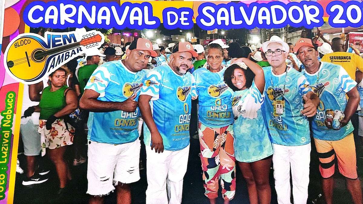 Vem Sambar confirma desfile no Carnaval de Salvador 2027 com Grupo Revelação e celebra duas décadas de trajetória na avenida